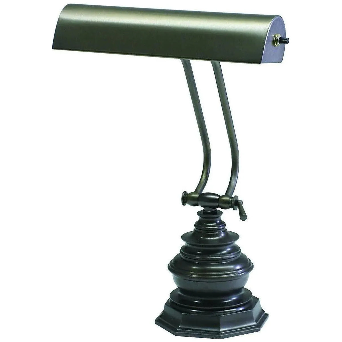 House of Troy - Piano Desk 10-Inch One Light Lamp - P10-111-MB | Montreal Lighting & Hardware