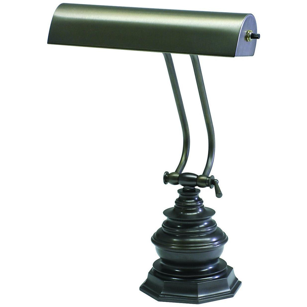 House of Troy - Piano Desk 10-Inch One Light Lamp - P10-111-MB | Montreal Lighting & Hardware