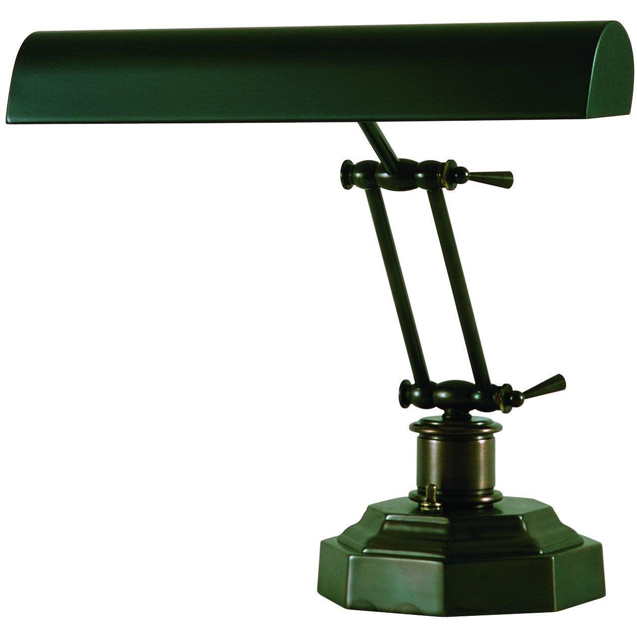 House of Troy - Piano Desk 14-Inch Two Light Lamp - P14-203-81 | Montreal Lighting & Hardware