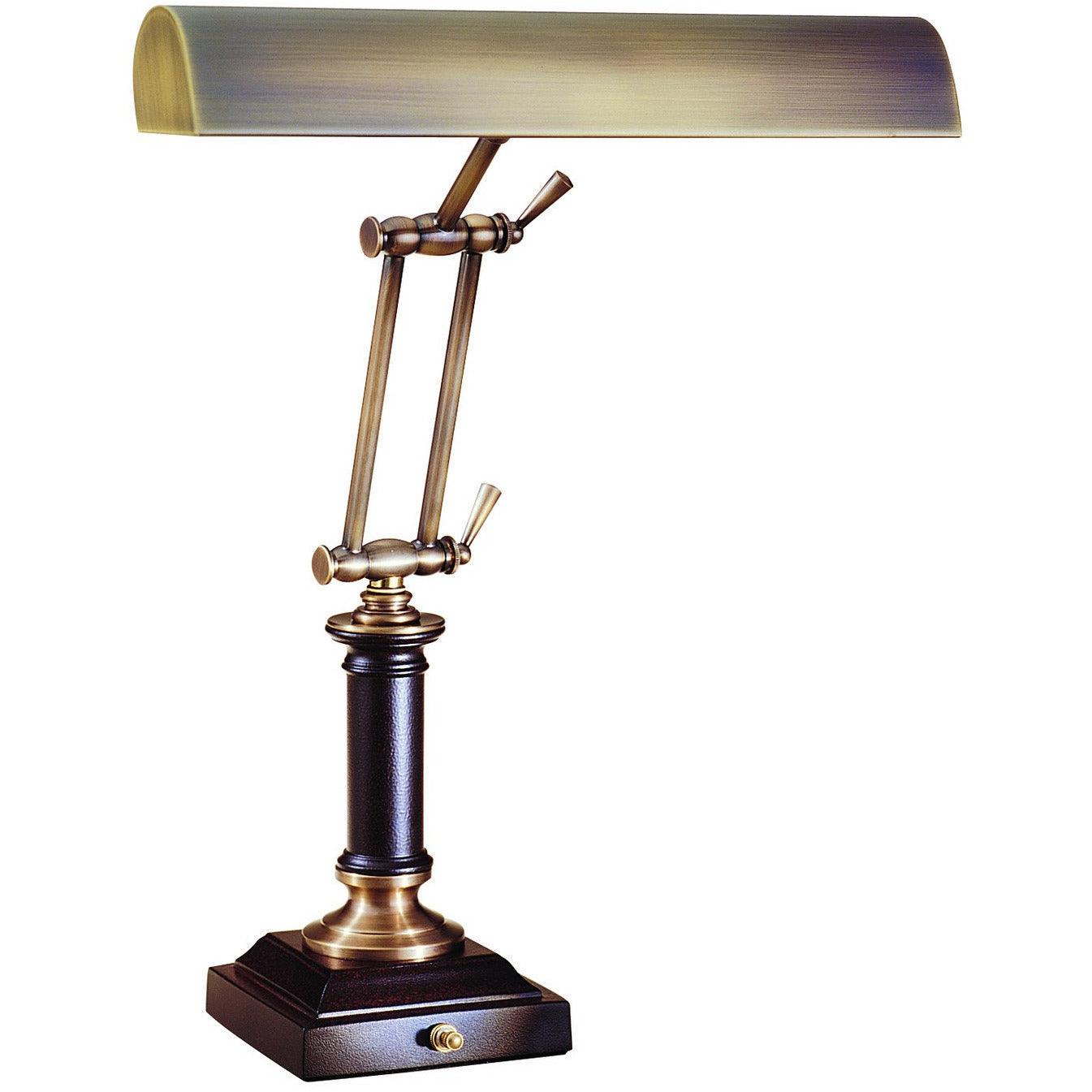 House of Troy - Piano Desk 14-Inch Two Light Lamp - P14-233-C71 | Montreal Lighting & Hardware