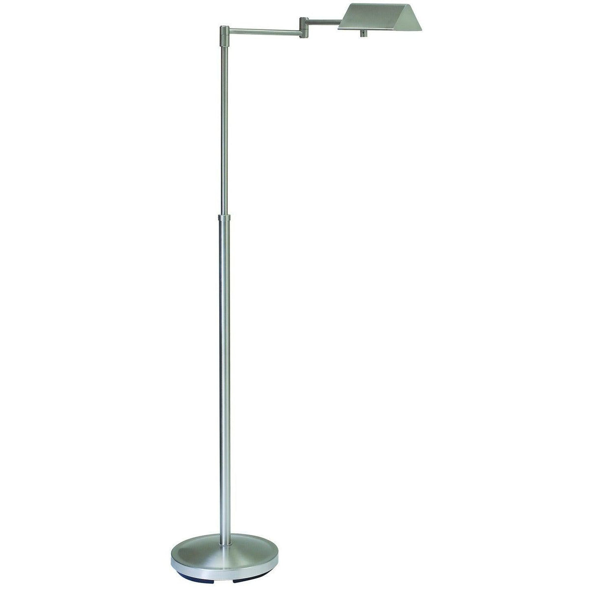 House of Troy - Pinnacle One Light Floor Lamp - PIN400-SN | Montreal Lighting & Hardware