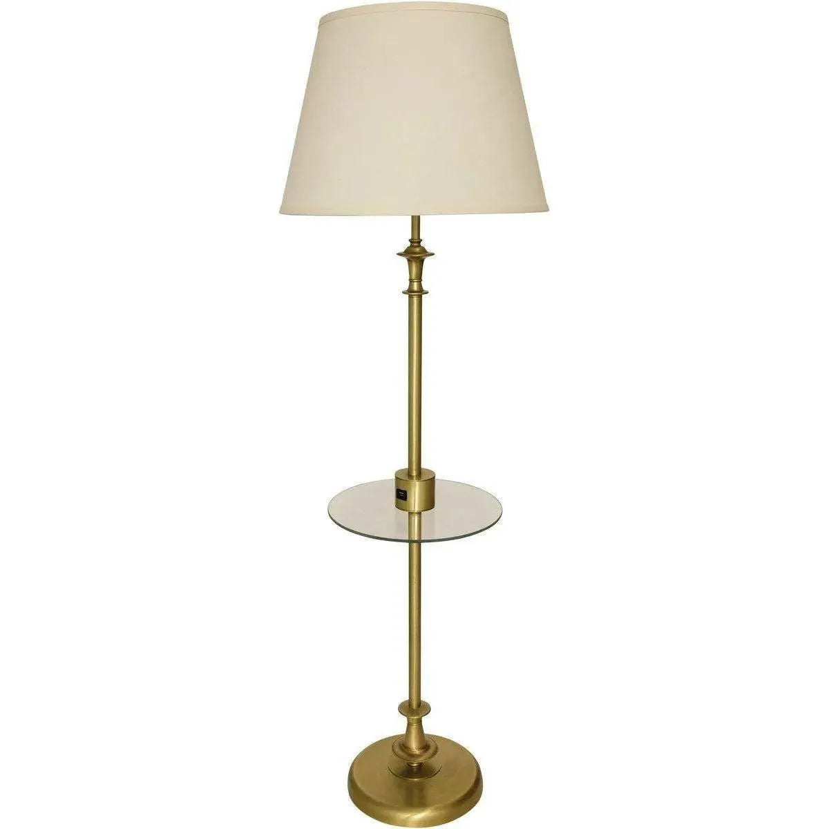 House of Troy - Randolph One Light Floor Lamp - RA302-AB | Montreal Lighting & Hardware