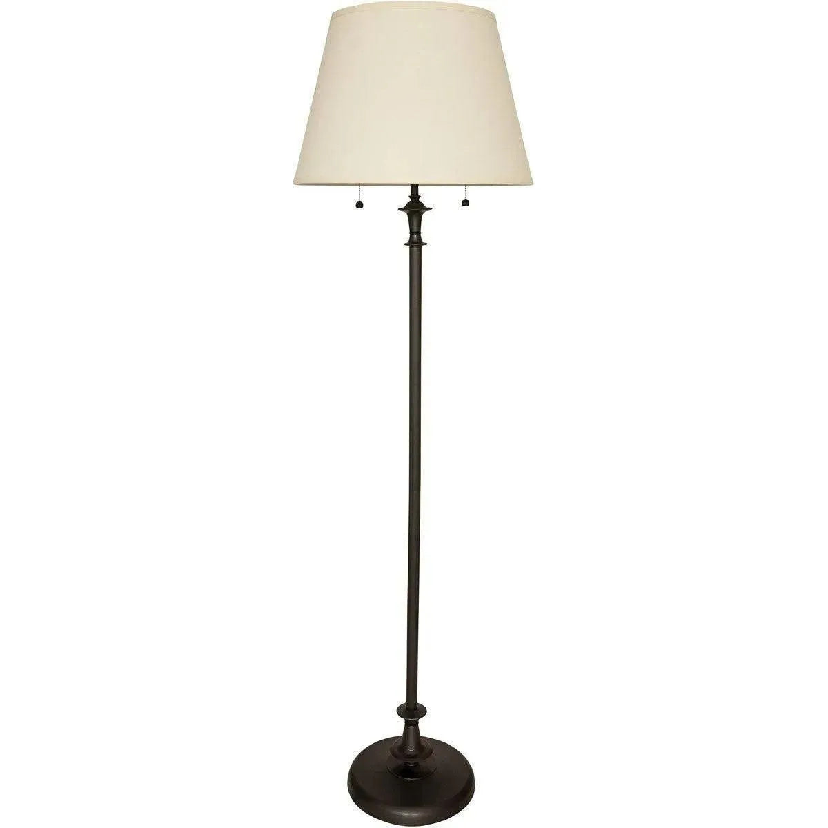 House of Troy - Randolph Two Light Floor Lamp - RA300-AB | Montreal Lighting & Hardware