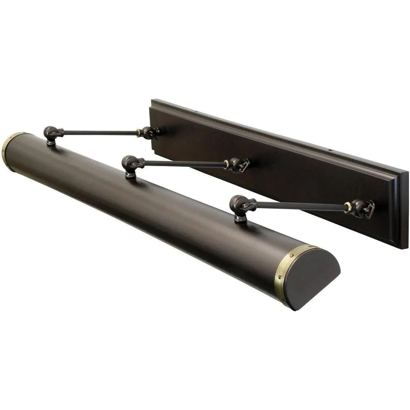 House of Troy - Steamer 42-Inch Six Light Picture Light - DST42-MBAB | Montreal Lighting & Hardware