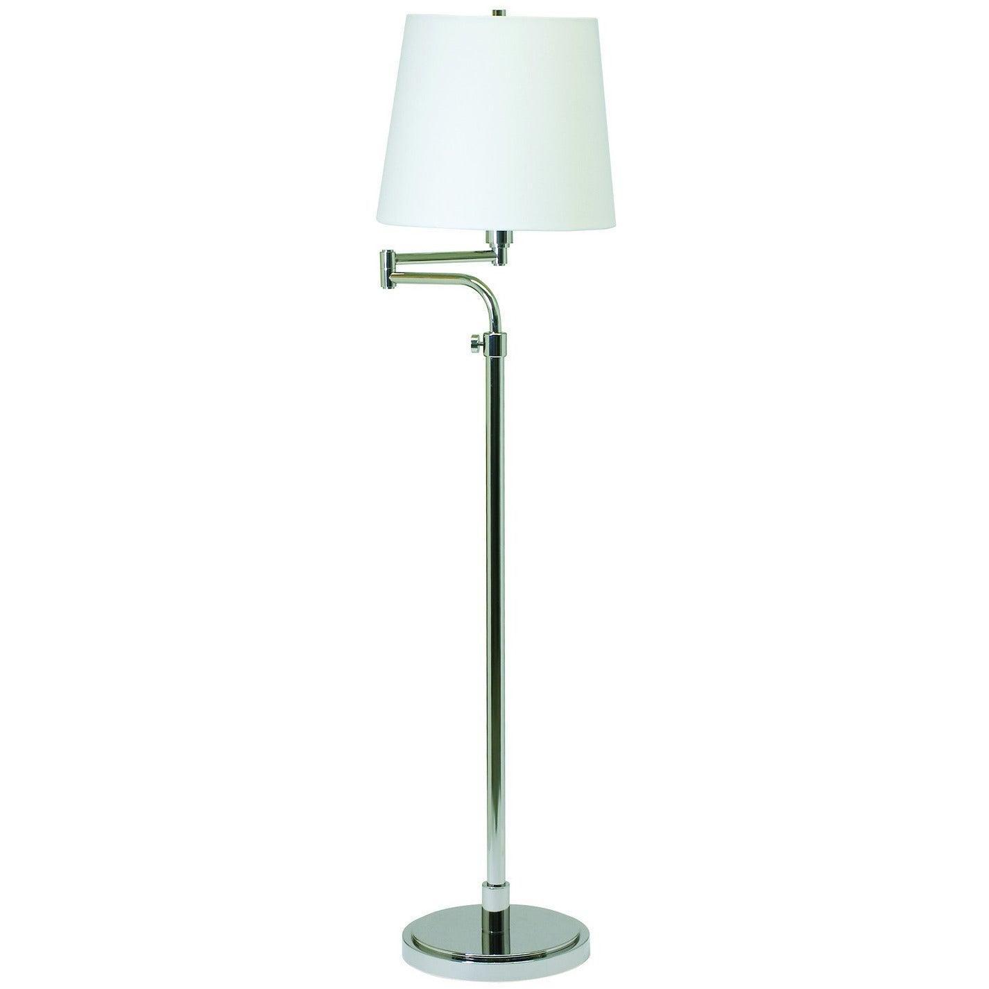 House of Troy - Townhouse One Light Floor Lamp - TH700-PN | Montreal Lighting & Hardware