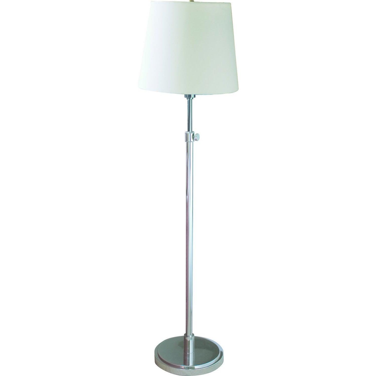 House of Troy - Townhouse One Light Floor Lamp - TH701-PN | Montreal Lighting & Hardware