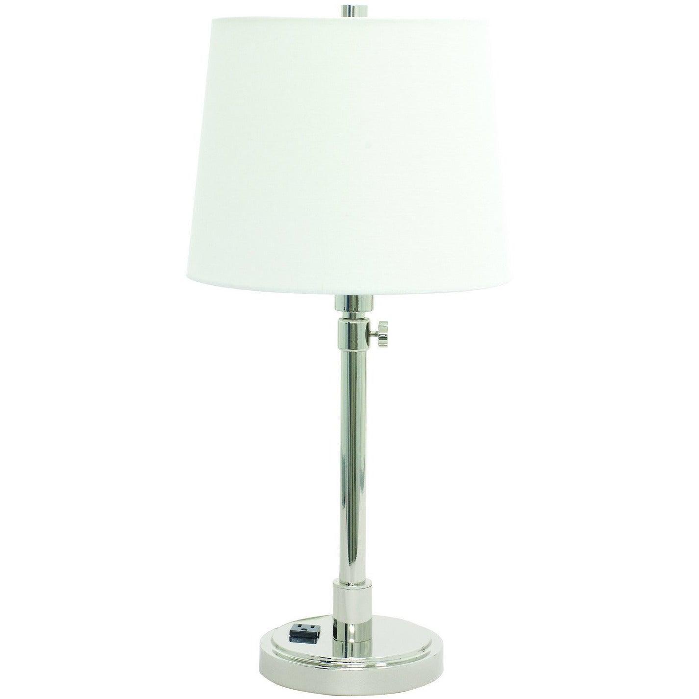 House of Troy - Townhouse One Light Table Lamp - TH751-PN | Montreal Lighting & Hardware