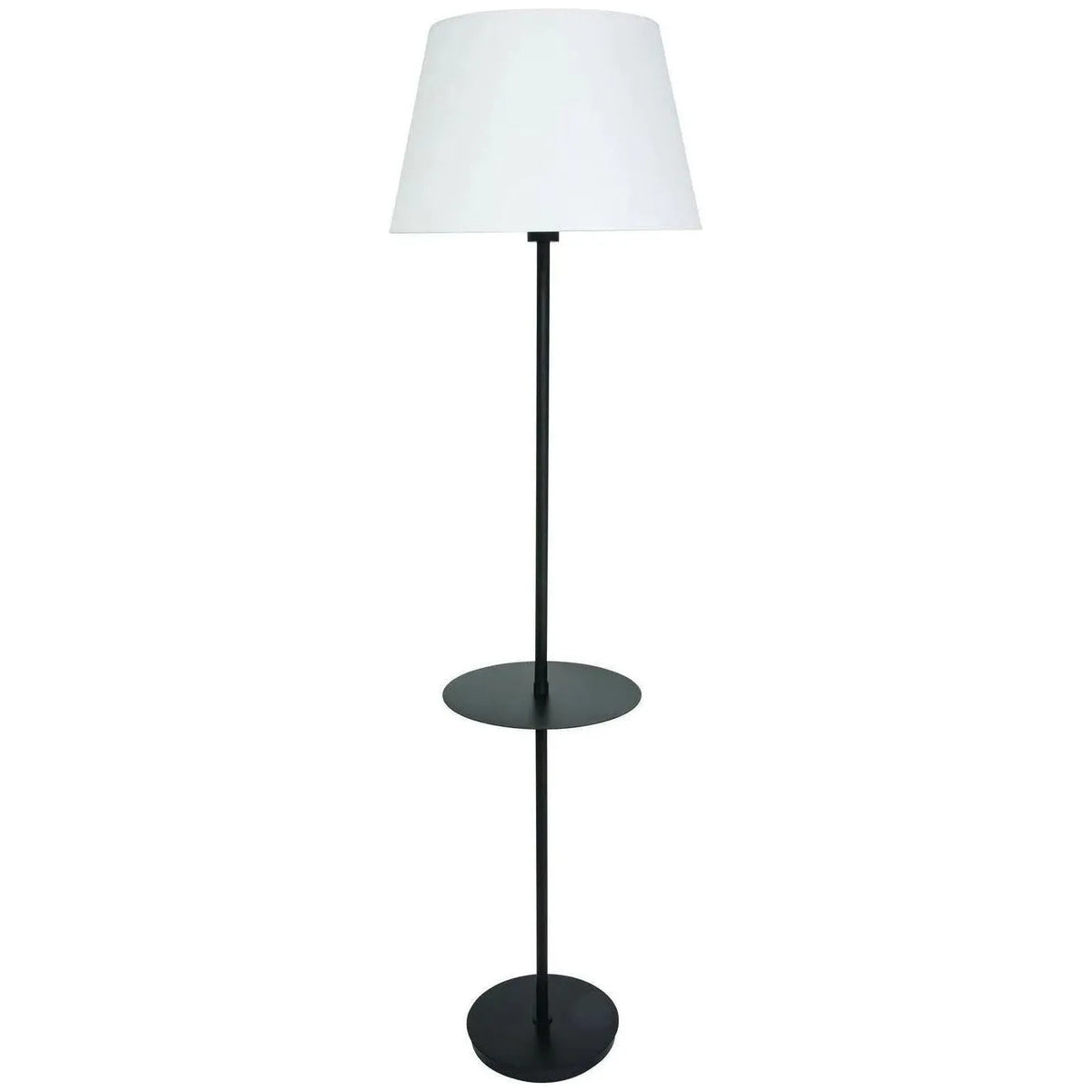 House of Troy - Vernon Three Light Floor Lamp - VER502-BLK | Montreal Lighting & Hardware
