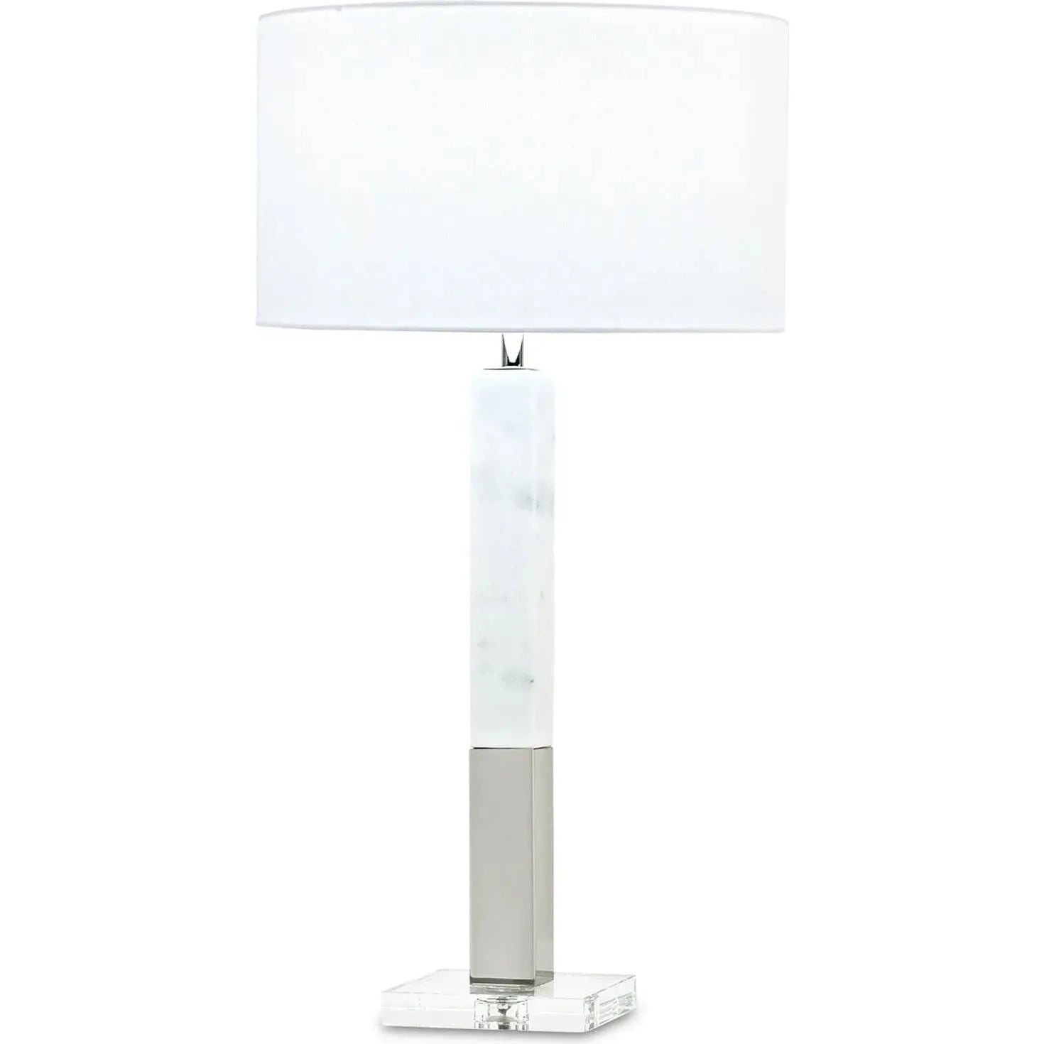Flow Decor-3823-WHL-Table Lamps-Howard-White