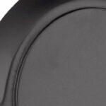 Emtek Transitional Brass Bar Paper Holder in Flat Black