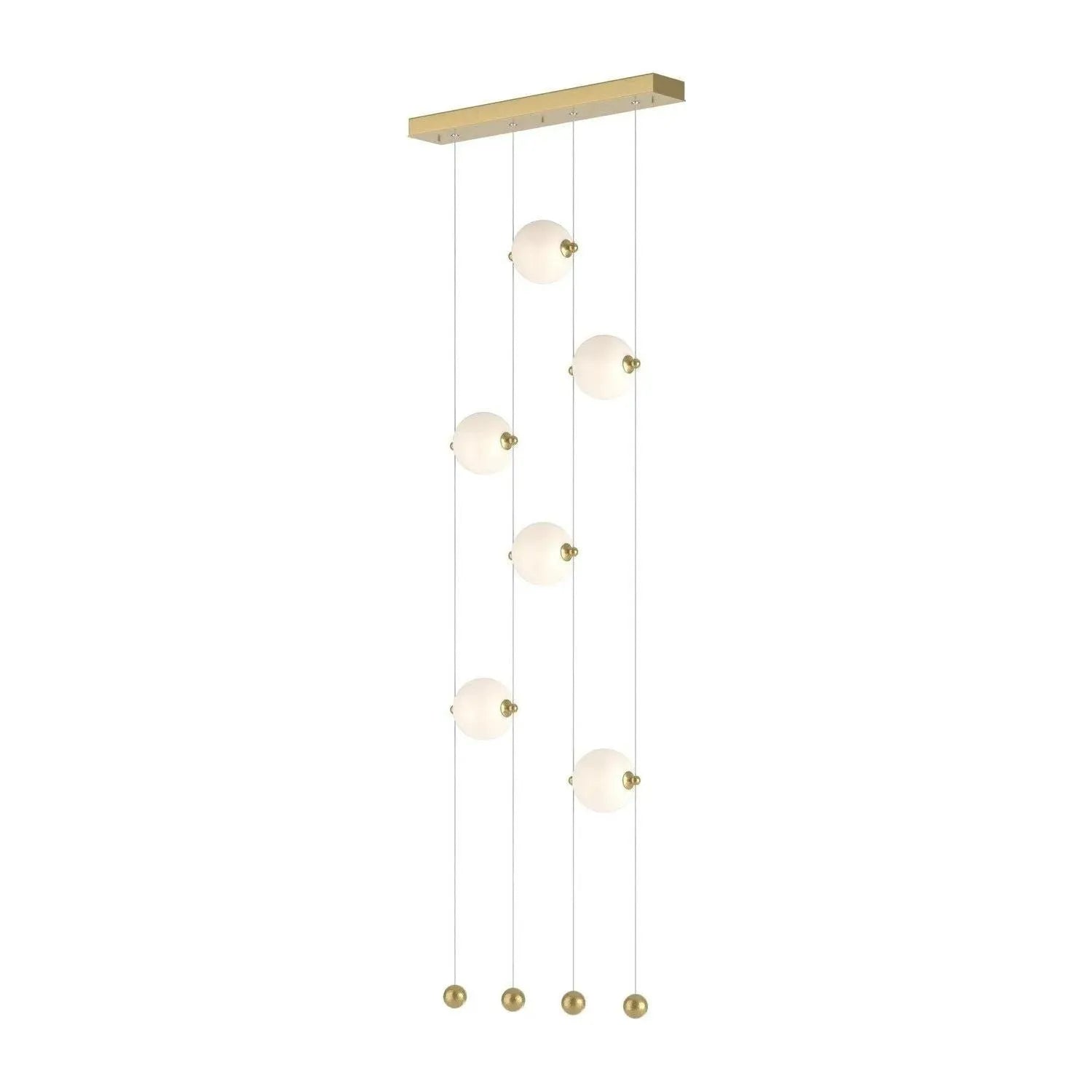 Hubbardton Forge - Abacus Ceiling to Floor LED Pendant - 139055-LED-STND-86-GG0668 | Montreal Lighting & Hardware