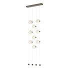Hubbardton Forge - Abacus Ceiling to Floor LED Pendant - 139057-LED-STND-05-GG0668 | Montreal Lighting & Hardware