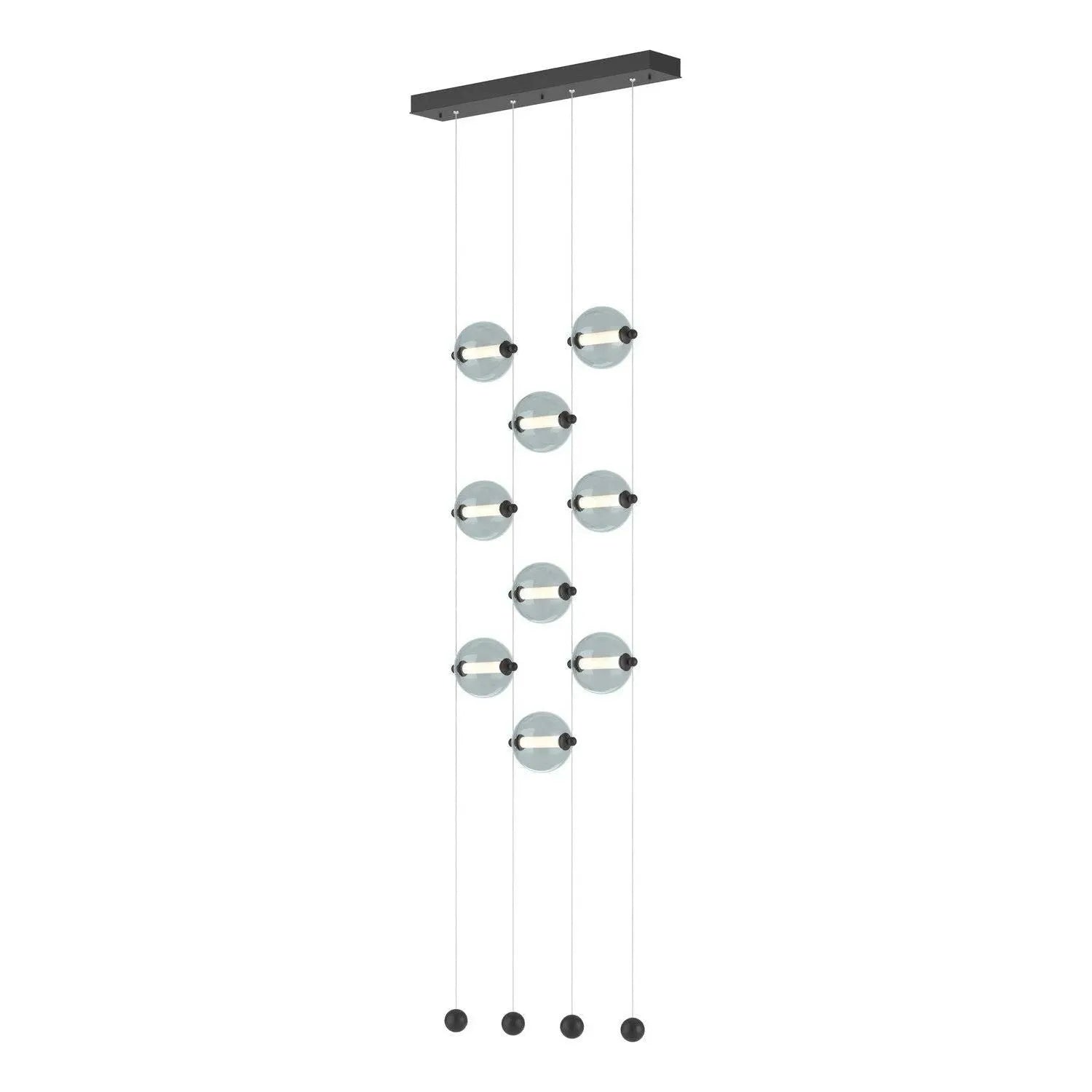 Hubbardton Forge - Abacus Ceiling to Floor LED Pendant - 139057-LED-STND-10-YL0668 | Montreal Lighting & Hardware