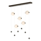 Hubbardton Forge - Abacus LED Linear Pendant - 139050-LED-STND-14-GG0668 | Montreal Lighting & Hardware