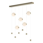 Hubbardton Forge - Abacus LED Linear Pendant - 139050-LED-STND-84-GG0668 | Montreal Lighting & Hardware