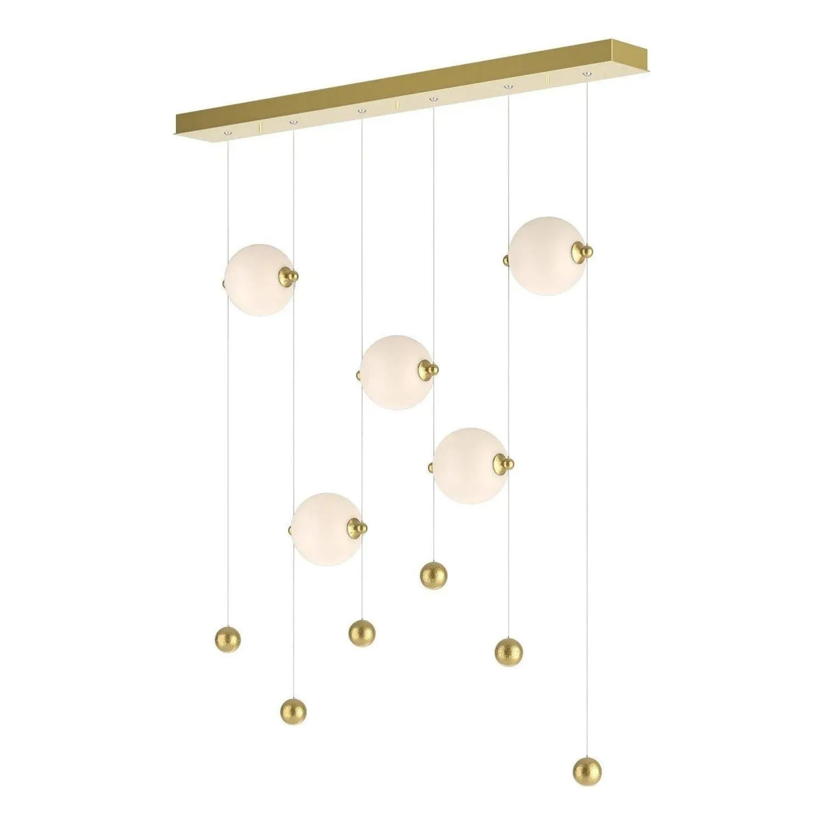 Hubbardton Forge - Abacus LED Linear Pendant - 139050-LED-STND-86-GG0668 | Montreal Lighting & Hardware