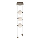 Hubbardton Forge - Abacus LED Multi-Light Pendant - 139059-LED-STND-05-GG0668 | Montreal Lighting & Hardware