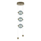 Hubbardton Forge - Abacus LED Multi-Light Pendant - 139059-LED-STND-84-YL0668 | Montreal Lighting & Hardware