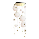 Hubbardton Forge - Abacus LED Square Multi-Light Pendant - 139051-LED-STND-86-GG0694 | Montreal Lighting & Hardware