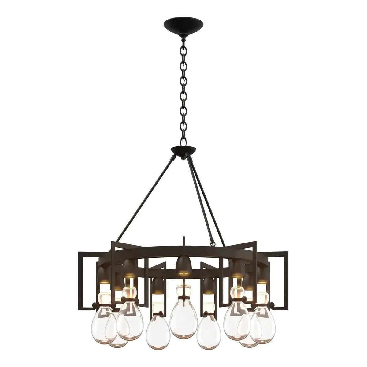 Hubbardton Forge - Apothecary Chandelier - 104360-SKT-10-ZM0572 | Montreal Lighting & Hardware