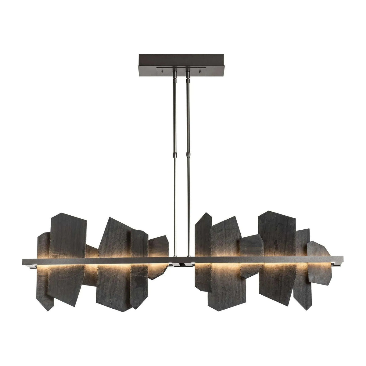 Hubbardton Forge - Ardesia Linear LED Pendant - 139666-LED-STND-07-SL | Montreal Lighting & Hardware