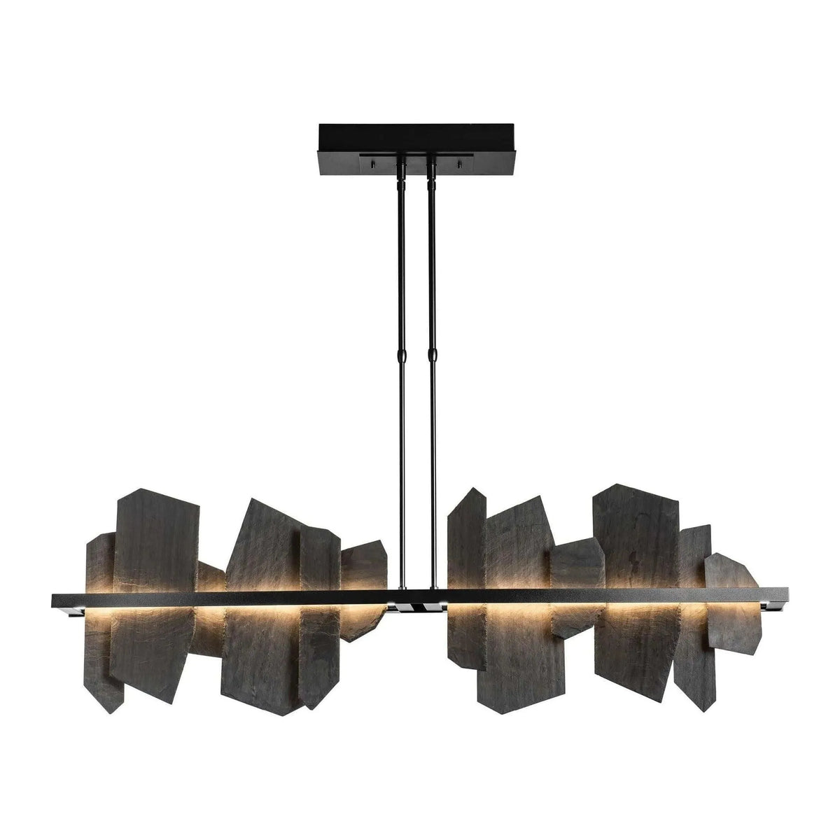 Hubbardton Forge - Ardesia Linear LED Pendant - 139666-LED-STND-10-SL | Montreal Lighting & Hardware