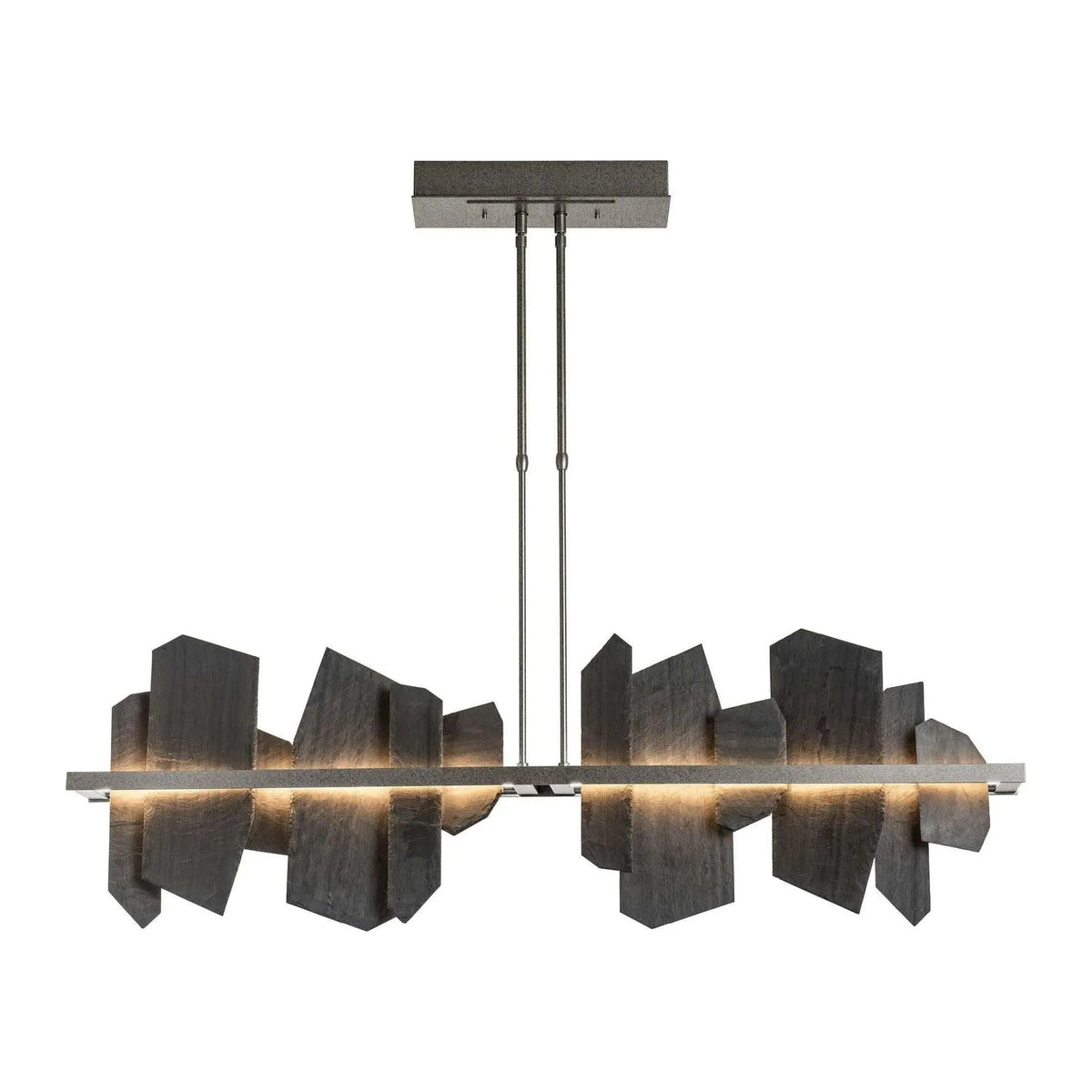 Hubbardton Forge - Ardesia Linear LED Pendant - 139666-LED-STND-20-SL | Montreal Lighting & Hardware