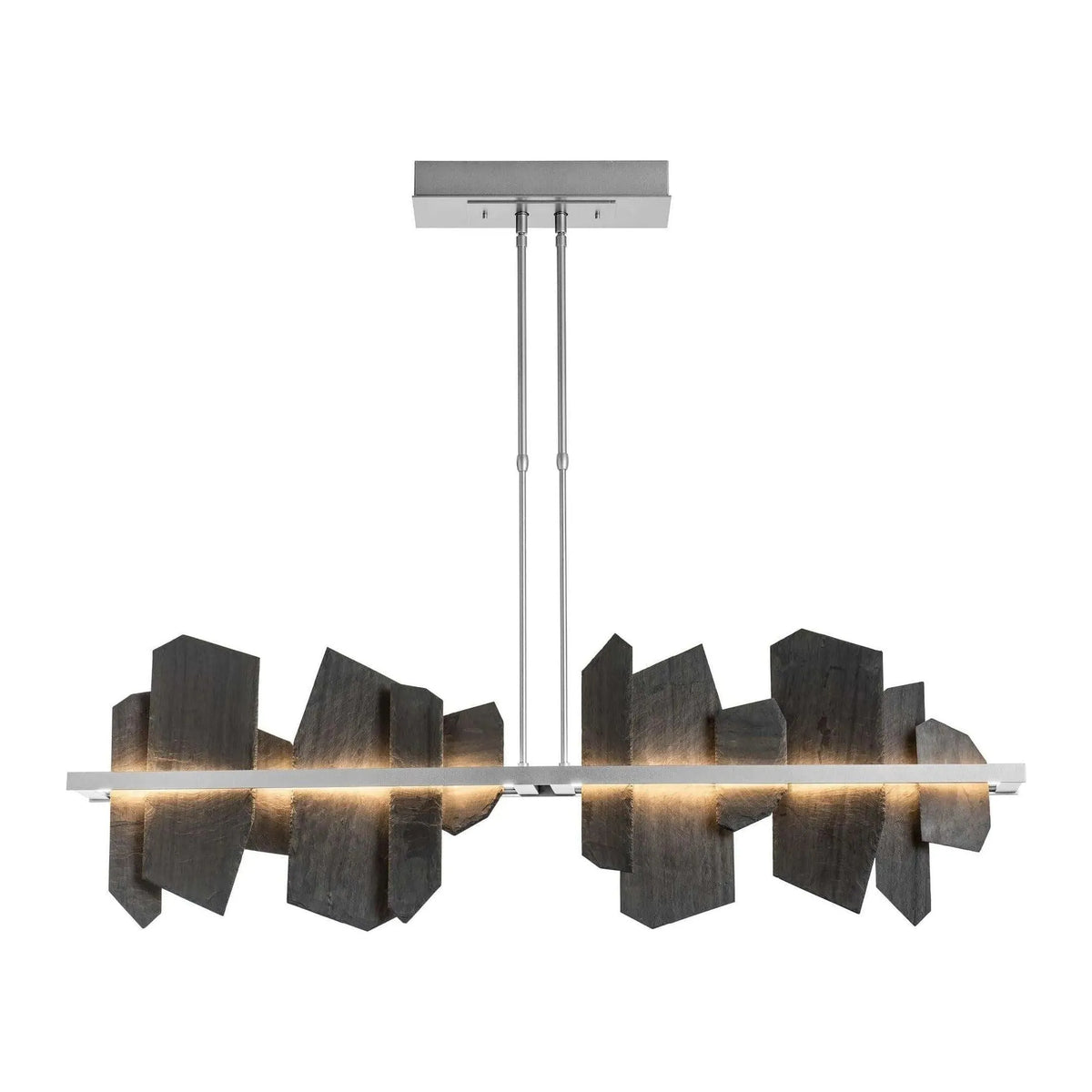 Hubbardton Forge - Ardesia Linear LED Pendant - 139666-LED-STND-82-SL | Montreal Lighting & Hardware