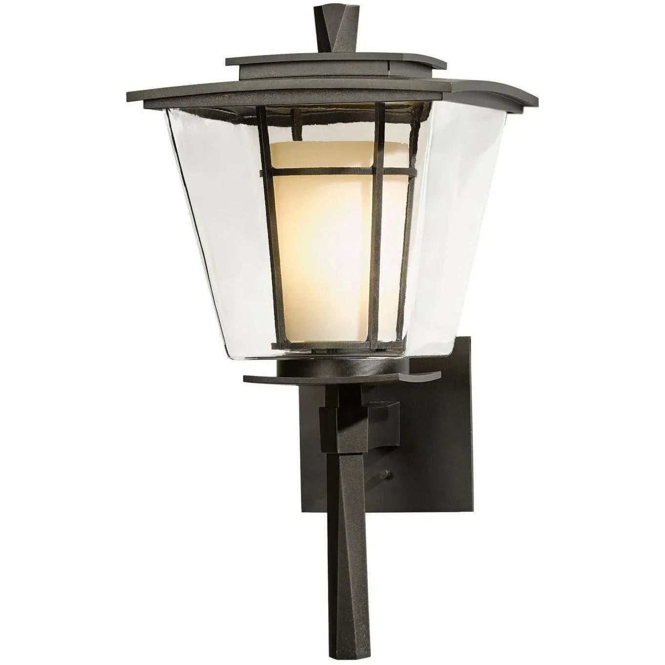 Hubbardton Forge - Beacon Hall 17 pouces Extérieur Murale - 304815-SKT-77-ZU0295 | Montreal Luminaire & Quincaillerie