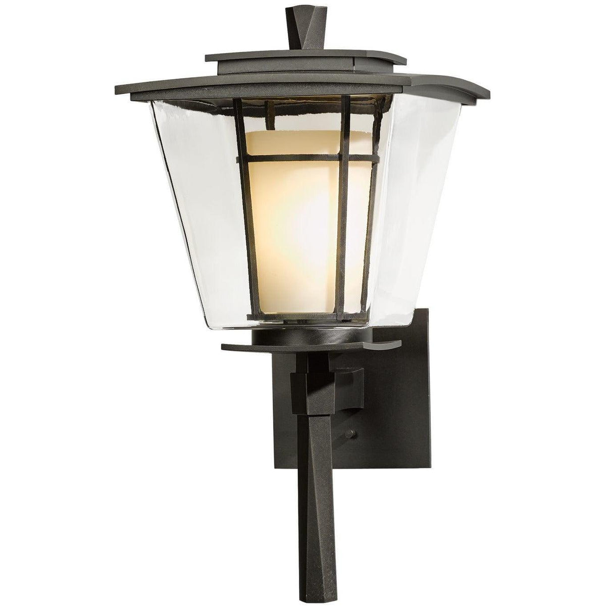 Hubbardton Forge - Beacon Hall 17-Inch Outdoor Wall Sconce - 304815-SKT-77-ZU0295 | Montreal Lighting & Hardware