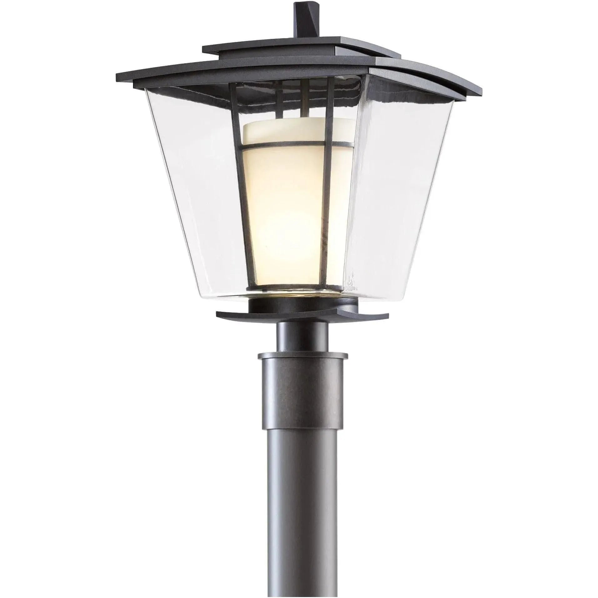 Hubbardton Forge - Beacon Hall 18-Inch Outdoor Post Mount - 344820-SKT-77-ZU0287 | Montreal Lighting & Hardware