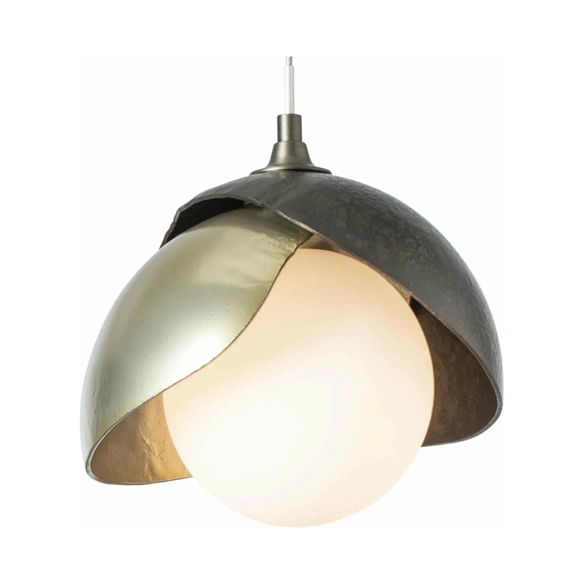 Hubbardton Forge - Brooklyn Double Shade Low Voltage Mini Pendant - 161183-SKT-STND-07-86-GG0711 | Montreal Lighting & Hardware
