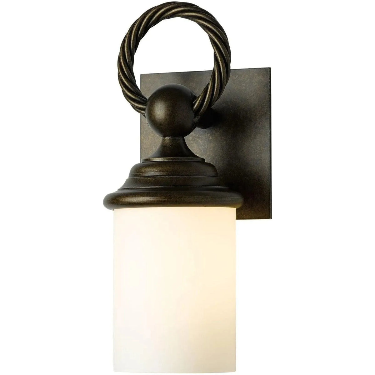 Hubbardton Forge - Cavo 12-Inch One Light Outdoor Wall Sconce - 303082-SKT-75-GG0160 | Montreal Lighting & Hardware