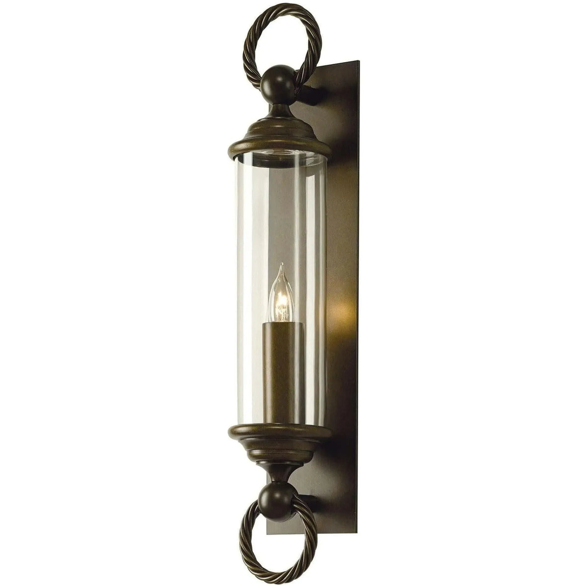Hubbardton Forge - Cavo 25-Inch One Light Outdoor Wall Sconce - 303080-SKT-75-ZM0034 | Montreal Lighting & Hardware