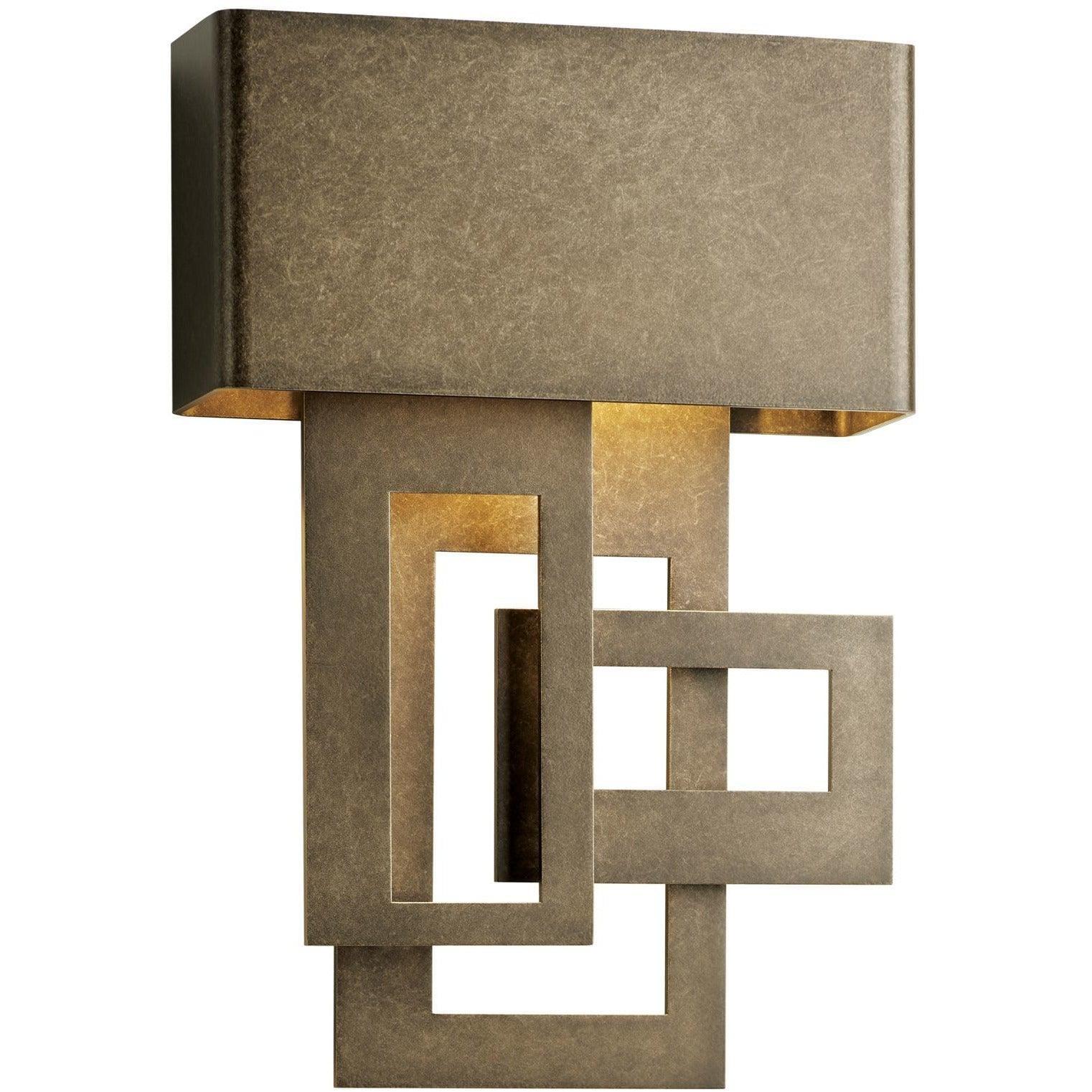 Hubbardton Forge - Collage 13-Inch LED Outdoor Wall Sconce - 302520-LED-LFT-77 | Montreal Lighting & Hardware