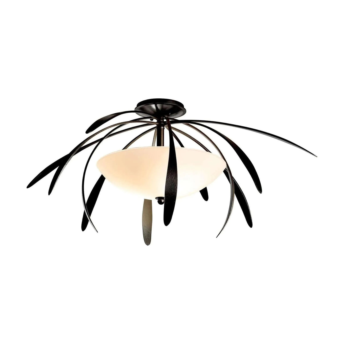 Hubbardton Forge - Dahlia Medium Semi-Flush - 124352-SKT-10-GG0048 | Montreal Lighting & Hardware