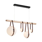 Hubbardton Forge - Derby Linear 4-Light LED Pendant - 131043-LED-STND-10-24-LB-WD-GG0702 | Montreal Lighting & Hardware