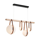 Hubbardton Forge - Derby Linear 4-Light LED Pendant - 131043-LED-STND-10-24-LC-WD-GG0702 | Montreal Lighting & Hardware