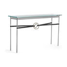 Hubbardton Forge - Equus Black Leather Console Table - 750118-82-05-LK-VA0714 | Montreal Lighting & Hardware