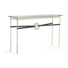 Hubbardton Forge - Equus Black Leather Console Table - 750118-84-05-LK-VA0714 | Montreal Lighting & Hardware