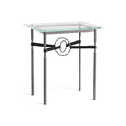 Hubbardton Forge - Equus Black Leather Side Table - 750116-07-20-LK-VA0717 | Montreal Lighting & Hardware
