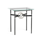 Hubbardton Forge - Equus Black Leather Side Table - 750116-10-05-LK-VA0717 | Montreal Lighting & Hardware