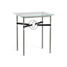 Hubbardton Forge - Equus Black Leather Side Table - 750116-20-82-LK-VA0717 | Montreal Lighting & Hardware