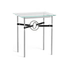 Hubbardton Forge - Equus Black Leather Side Table - 750116-82-07-LK-VA0717 | Montreal Lighting & Hardware