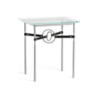 Hubbardton Forge - Equus Black Leather Side Table - 750116-82-20-LK-VA0717 | Montreal Lighting & Hardware