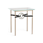 Hubbardton Forge - Equus Black Leather Side Table - 750116-84-05-LK-VA0717 | Montreal Lighting & Hardware