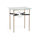 Hubbardton Forge - Equus Black Leather Side Table - 750116-84-85-LK-VA0717 | Montreal Lighting & Hardware