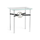 Hubbardton Forge - Equus Black Leather Side Table - 750116-85-05-LK-VA0717 | Montreal Lighting & Hardware