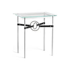 Hubbardton Forge - Equus Black Leather Side Table - 750116-85-07-LK-VA0717 | Montreal Lighting & Hardware