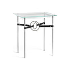 Hubbardton Forge - Equus Black Leather Side Table - 750116-85-20-LK-VA0717 | Montreal Lighting & Hardware